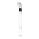 WBM0157 ~ MOISSANITE BAND